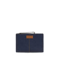 Fendi Blue Cotton Wallet