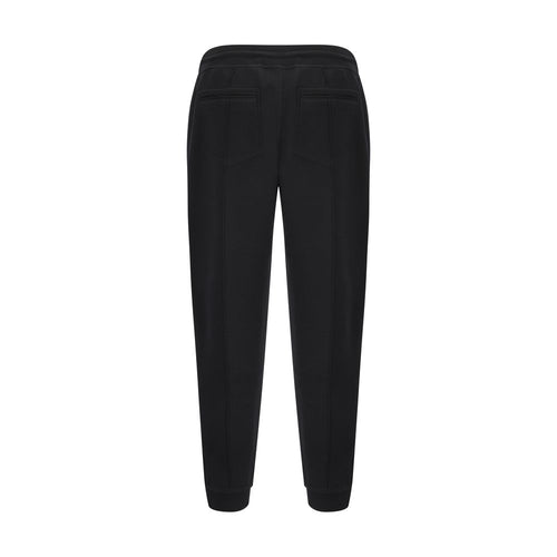Brunello Cucinelli Black Cotton Joggers (Workout Pants)