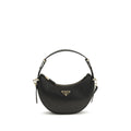 Prada Black Calf Leather Bos Taurus Backet Bag