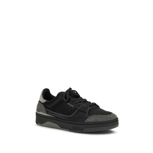 Axel Arigato Black Calf Leather Bos Taurus Low Top Sneakers