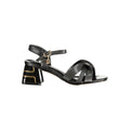 Laura Biagiotti Black Polyethylene Flat Sandals
