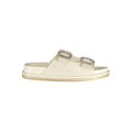 Laura Biagiotti White Polyethylene Flat Sandals