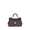 Dolce & Gabbana Brown Calf Leather Bos Taurus Shoulder Bag