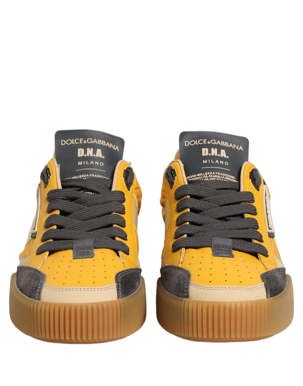 Dolce & Gabbana Multicolor MIAMI Low Top Sneakers Shoes