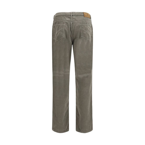 Brunello Cucinelli Zweifarbige Freizeithose aus Baumwolle