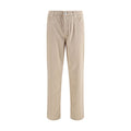 Brunello Cucinelli Beige Cotton Casual Pants