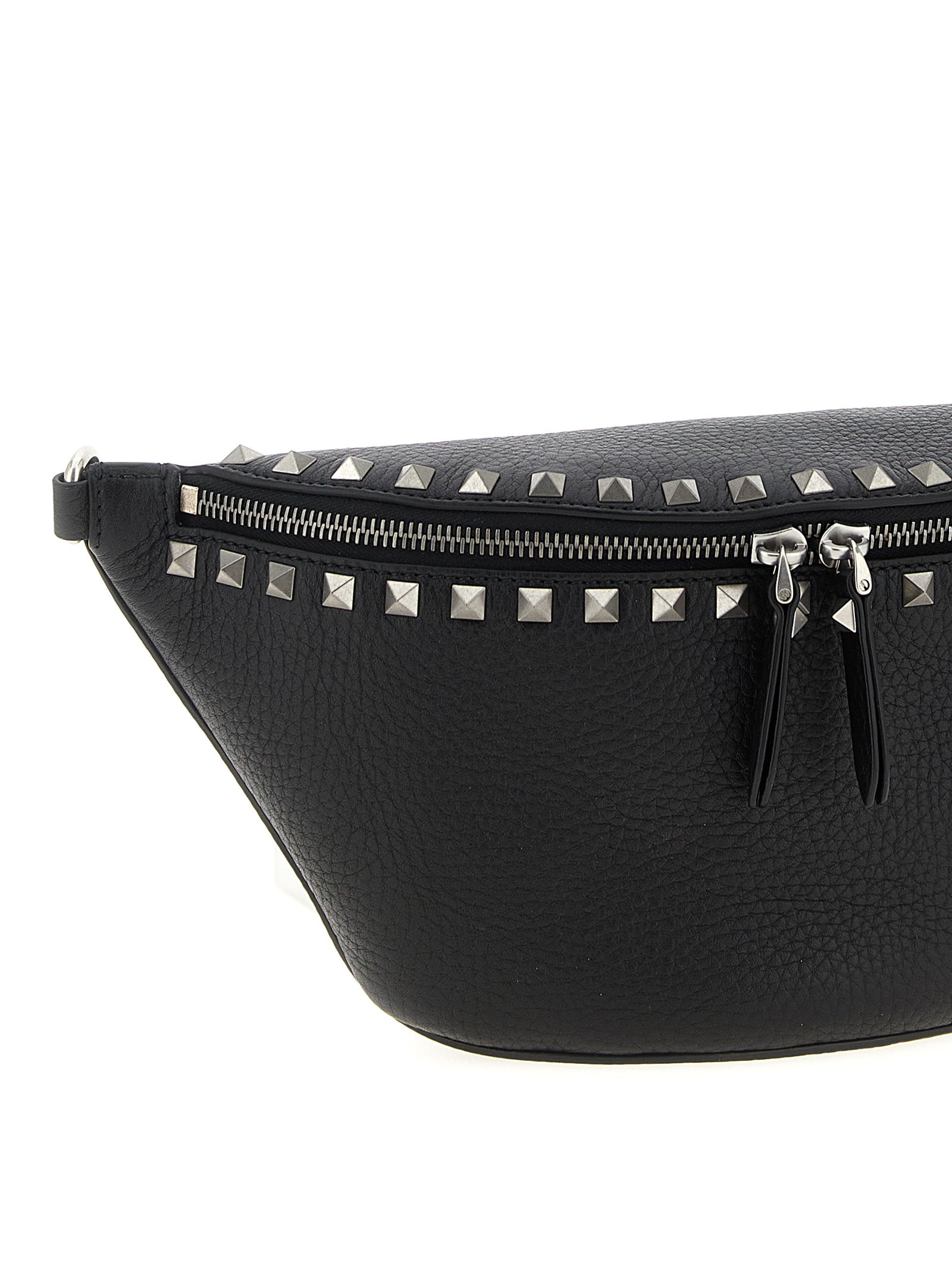 Valentino Garavani Black Calfskin Crossbody Bag