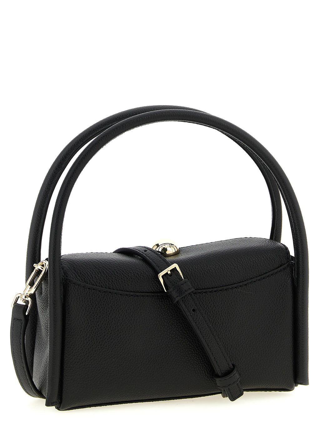Furla Black Calfskin Handbag