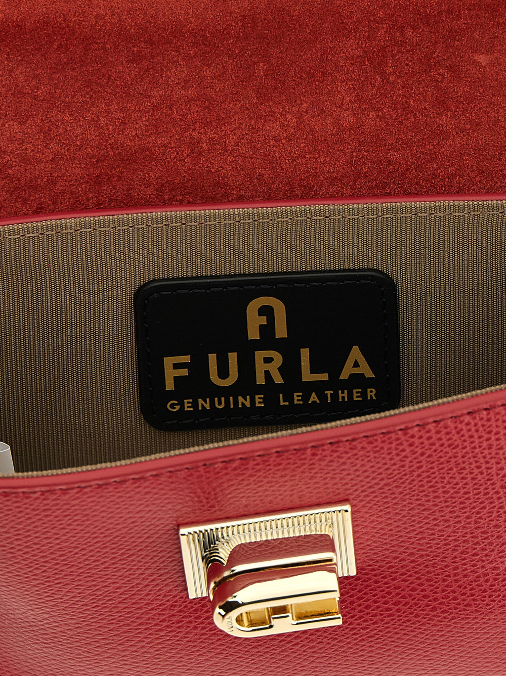 Furla Multicolor Calfskin Crossbody Bag