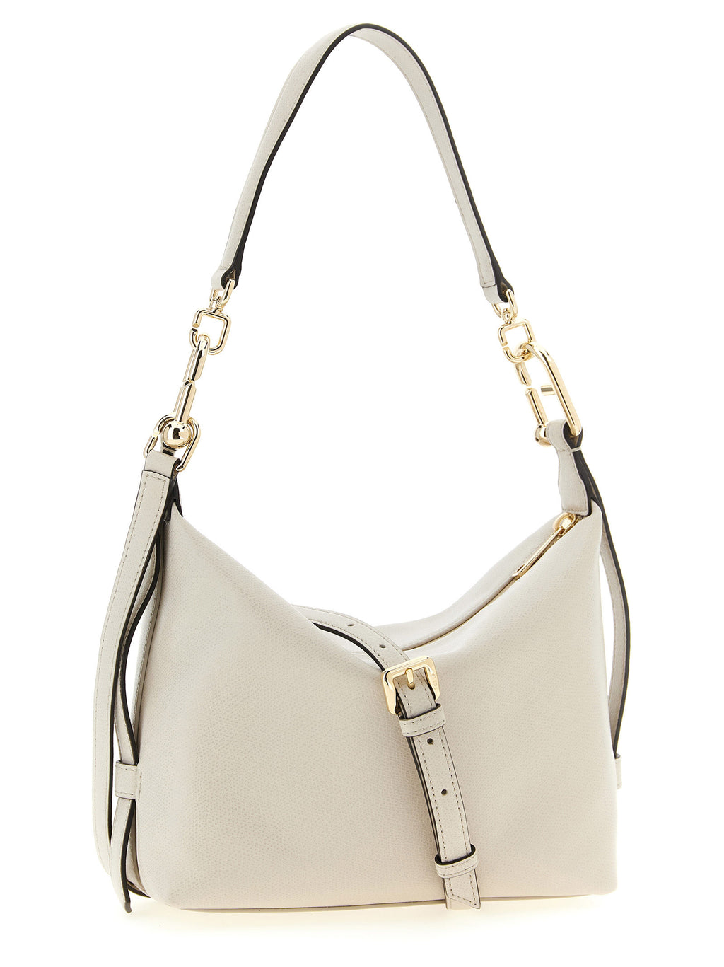 Furla Beige Calfskin Shoulder Bag