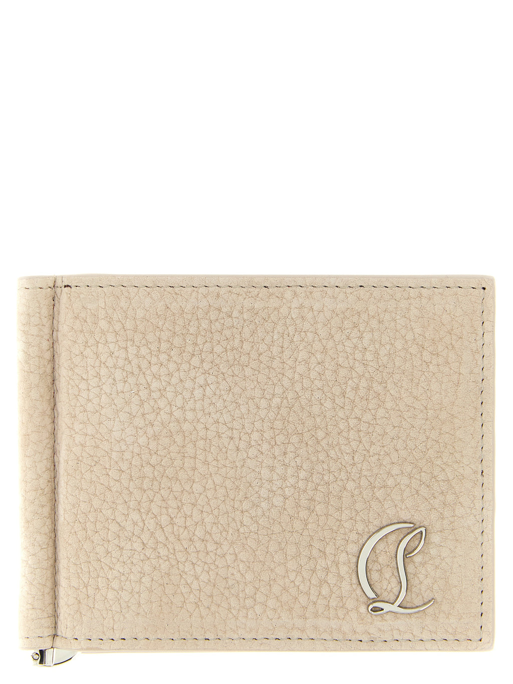 Christian Louboutin Beige Calfskin Wallet