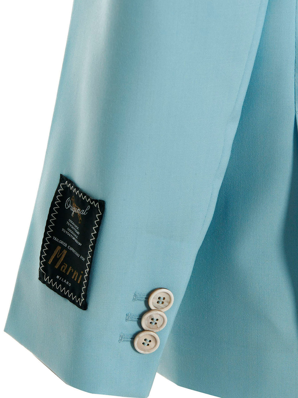 Marni Blue Virgin Wool Blazer