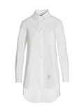Thom Browne White Cotton Blouse