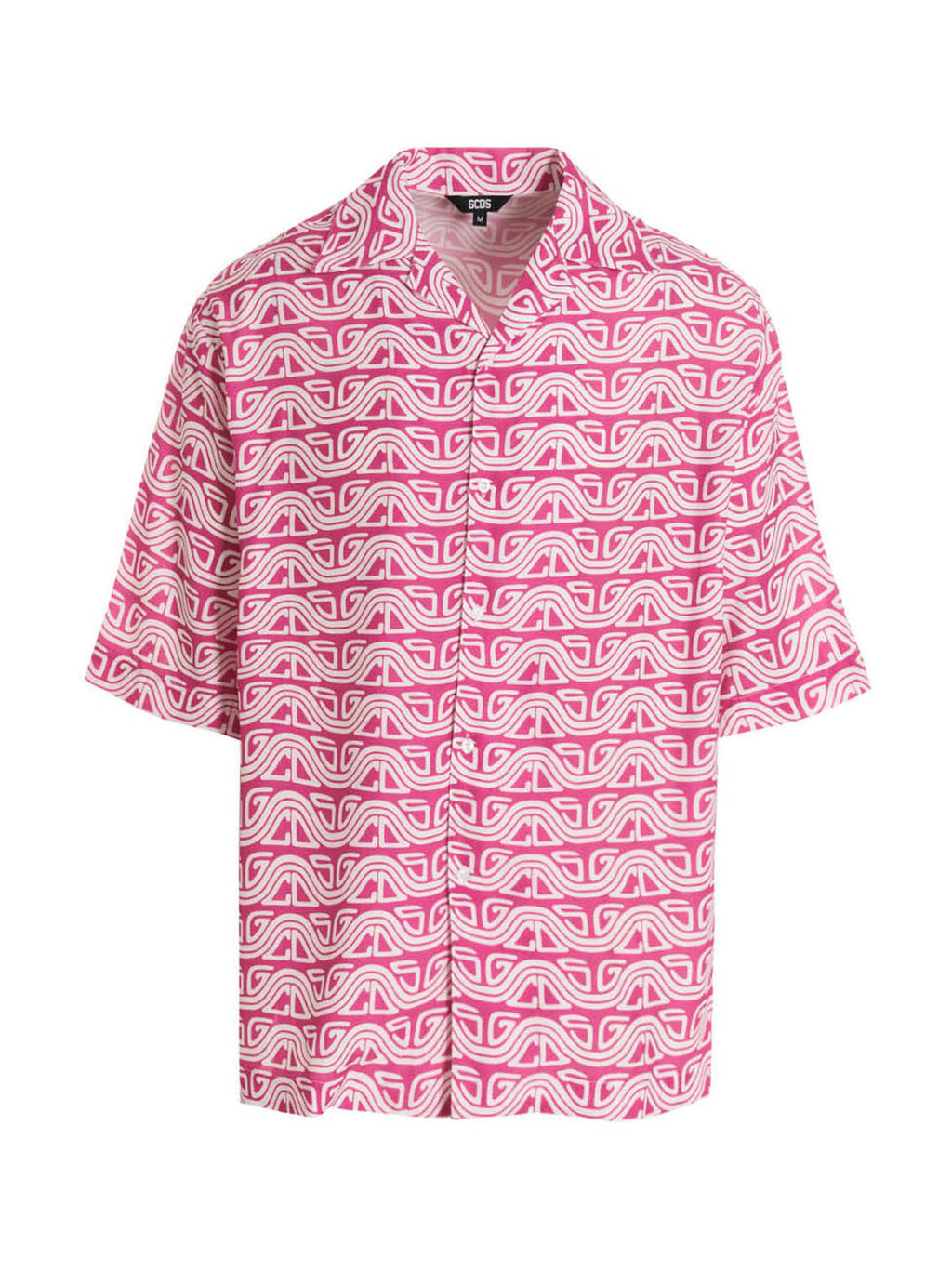 GCDS Fuchsia Viscose Blouse