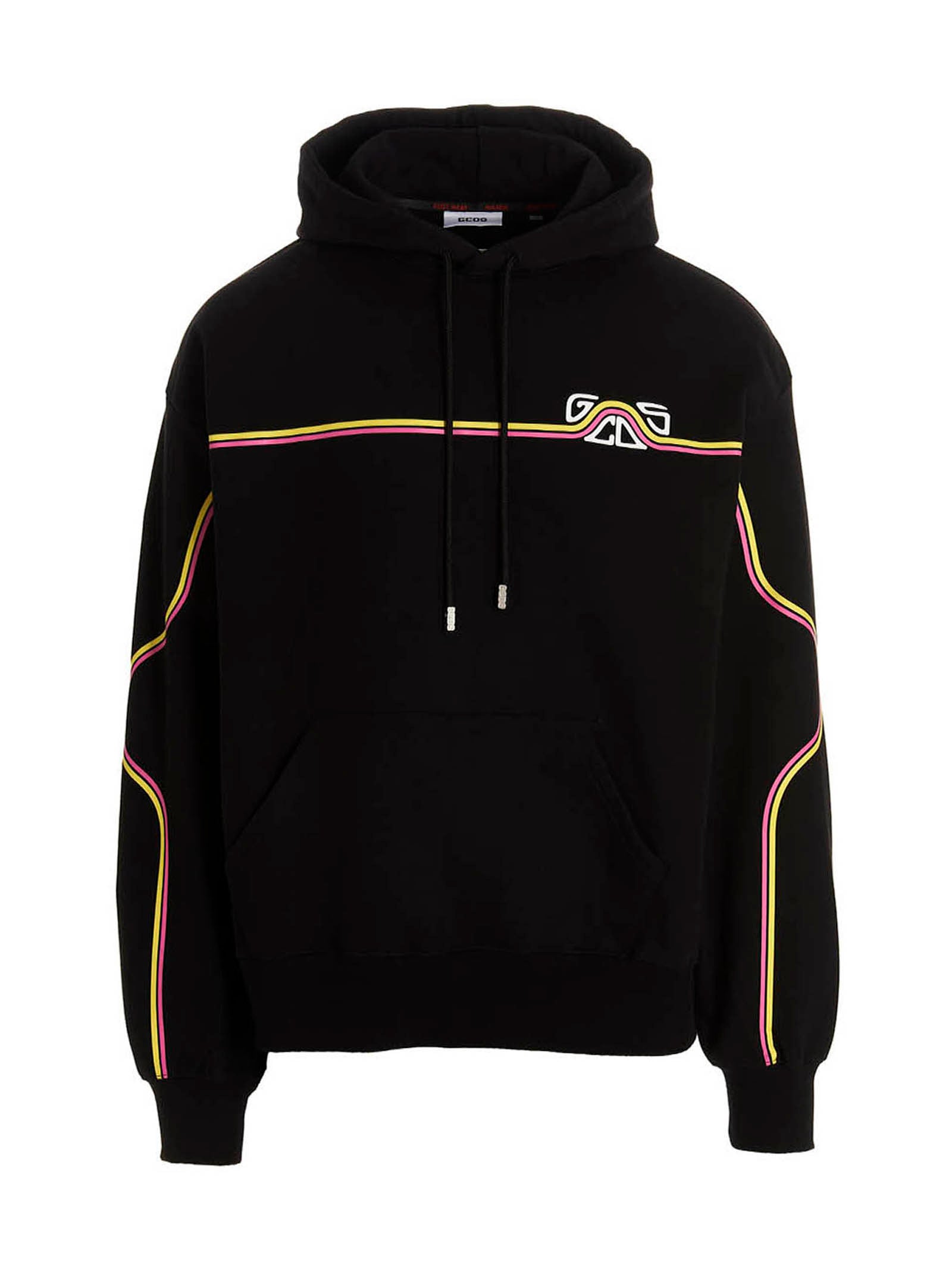 GCDS Black Cotton Sweatshirt
