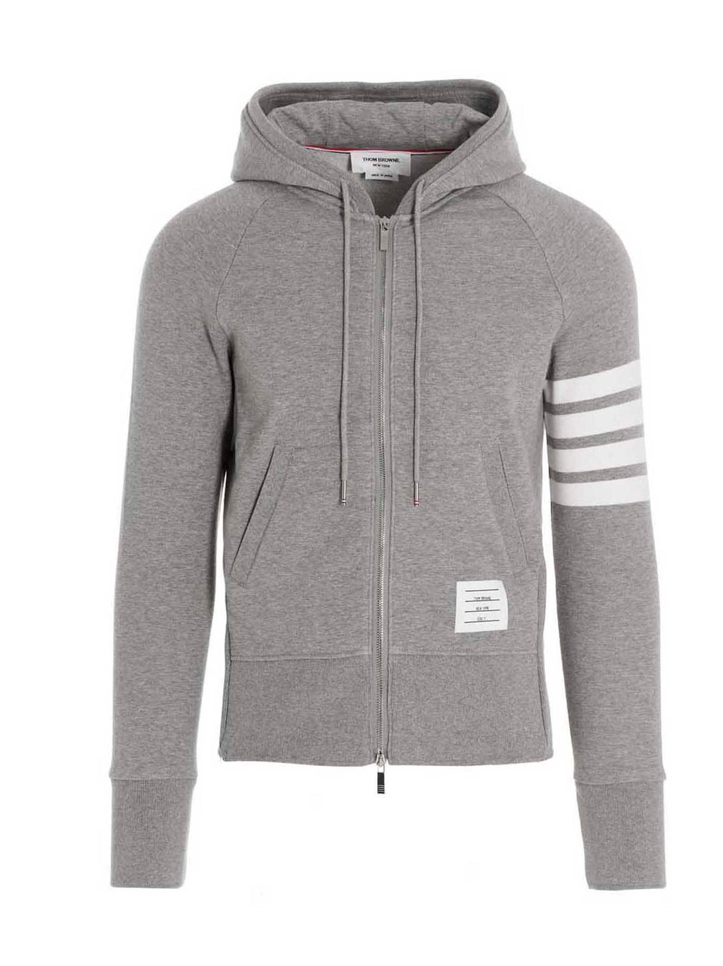 Thom Browne Gray Cotton Sweatshirt