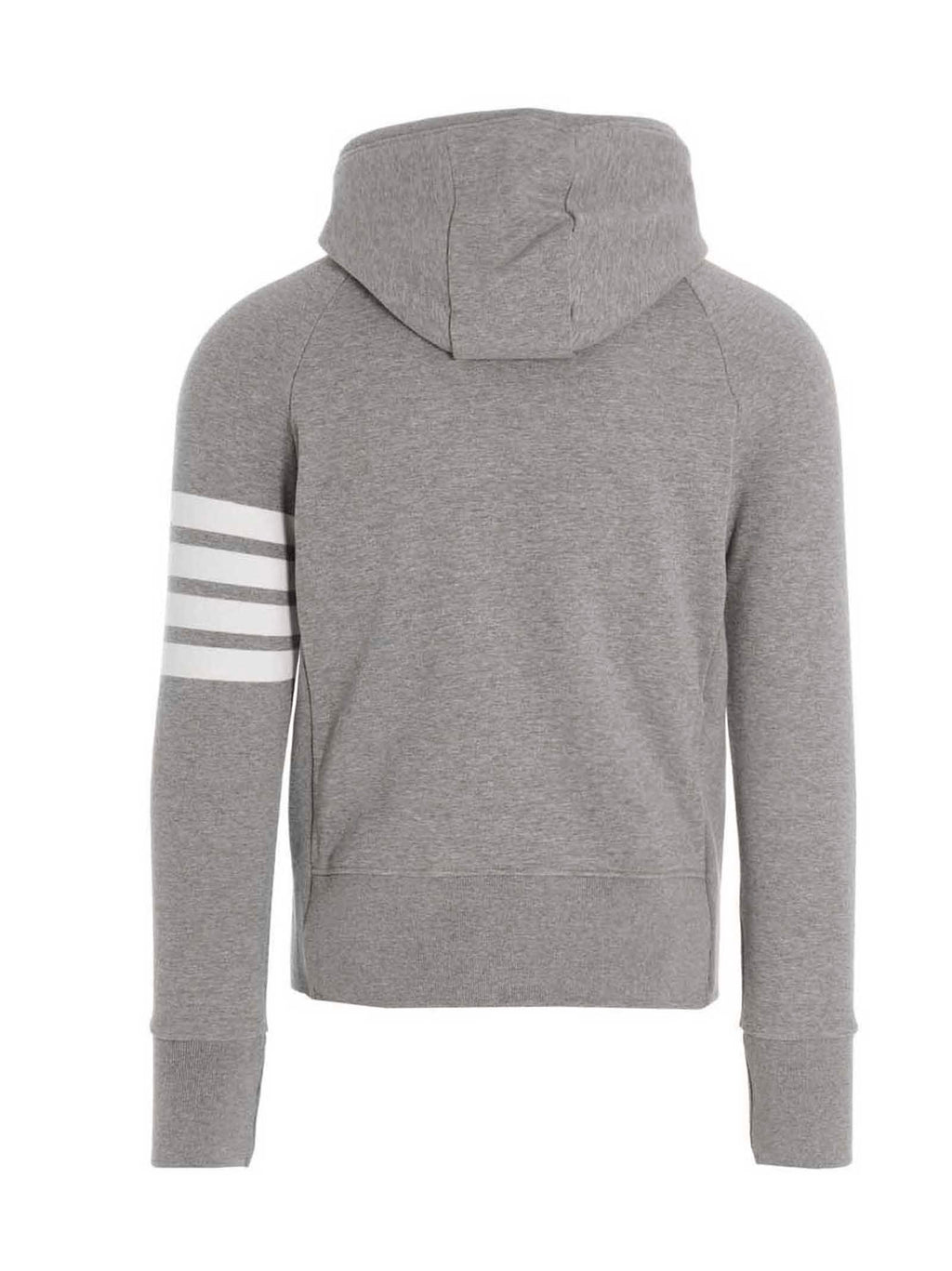 Thom Browne Gray Cotton Sweatshirt