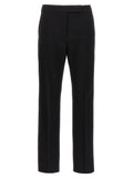 Max Mara Black Virgin Wool Dress Pants