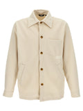 GCDS White Polyester Jacket