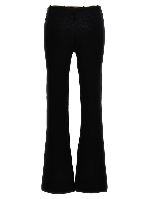 Alexander Wang Black Wool Casual Pants