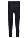 Etro Blue Cotton Dress Pants
