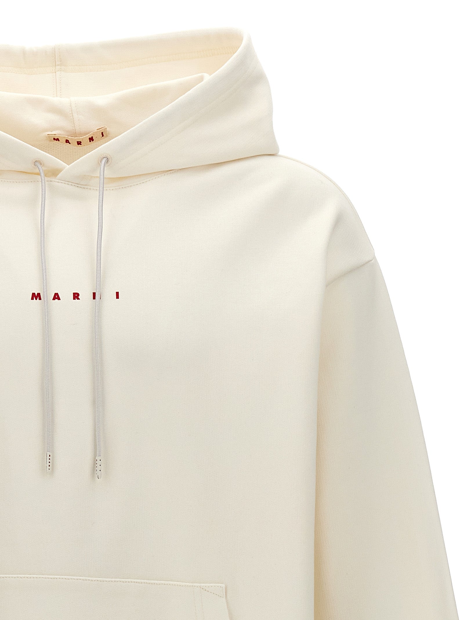 Marni White Cotton Sweatshirt