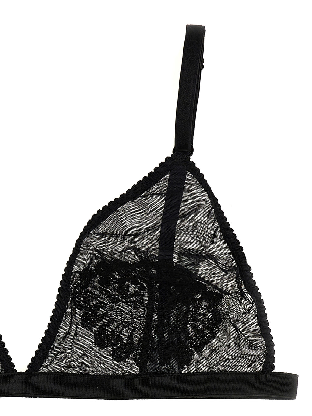 Dolce & Gabbana Black Polyamide Bra