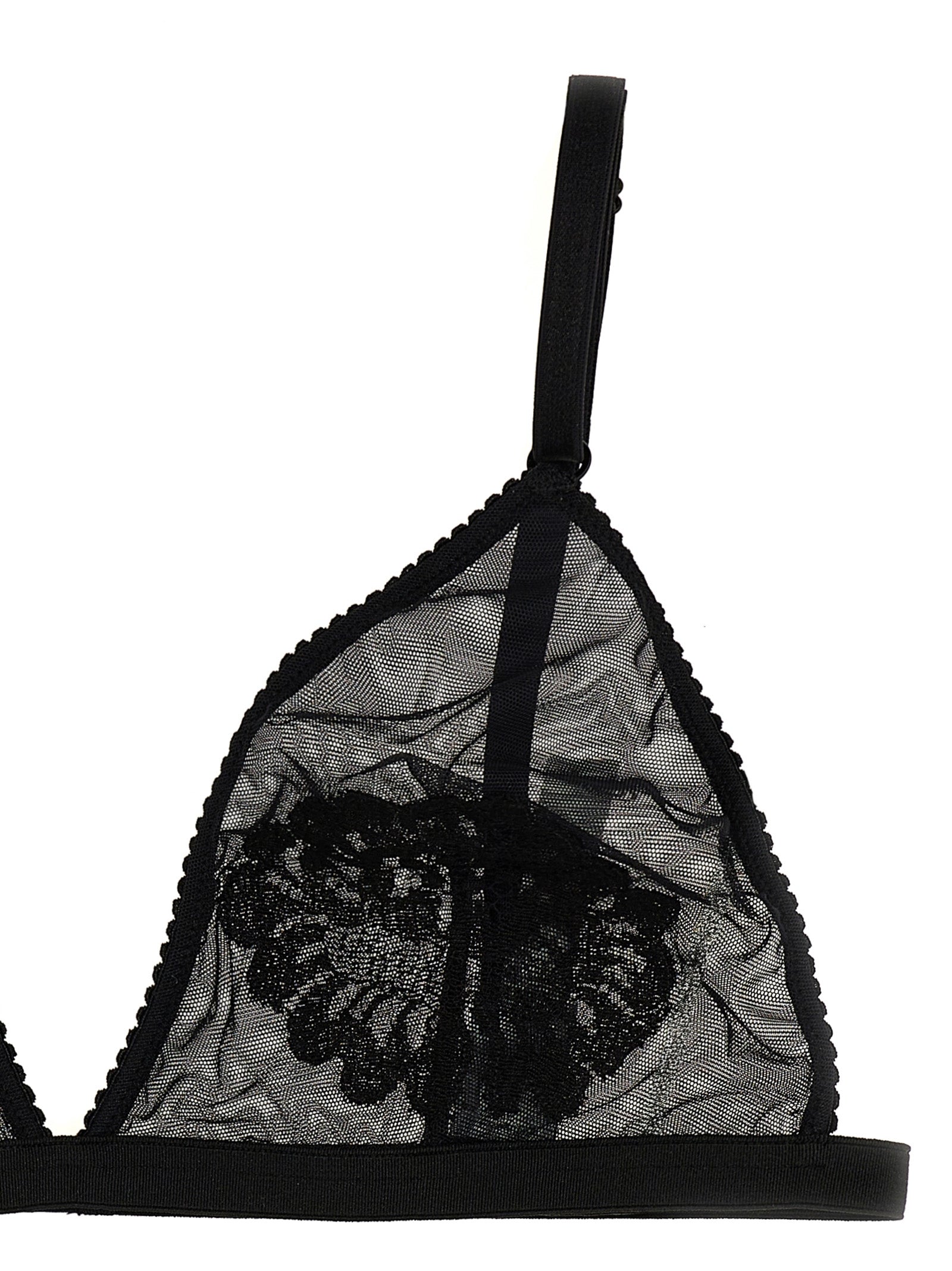 Dolce & Gabbana Black Polyamide Bra