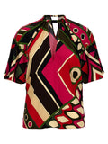 Emilio Pucci Multicolor Viscose Pattern Shirt