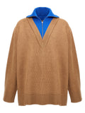 Jil Sander Multicolor Wool Cardigan