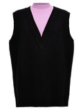 Jil Sander Multicolor Wool Sleeveles Sweater