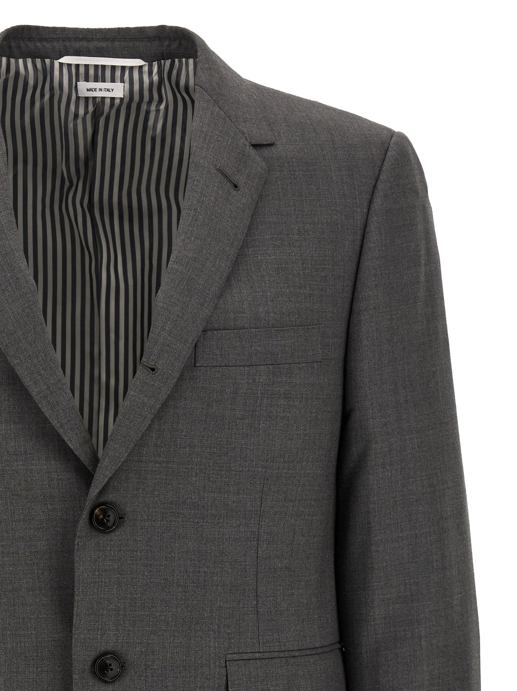 Thom Browne Gray Wool Blazer