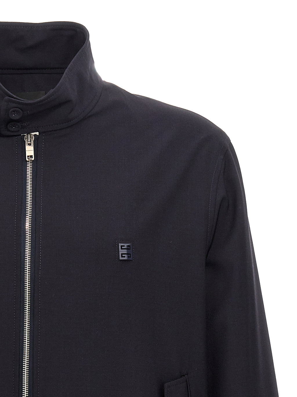 Givenchy Blue Elastane Bomber
