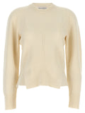 Alexander McQueen White Wool Cardigan