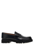 Church's Black Cowhide Slip-On Loafers
