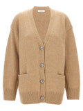 Paco Rabanne Beige Wool Cardigan