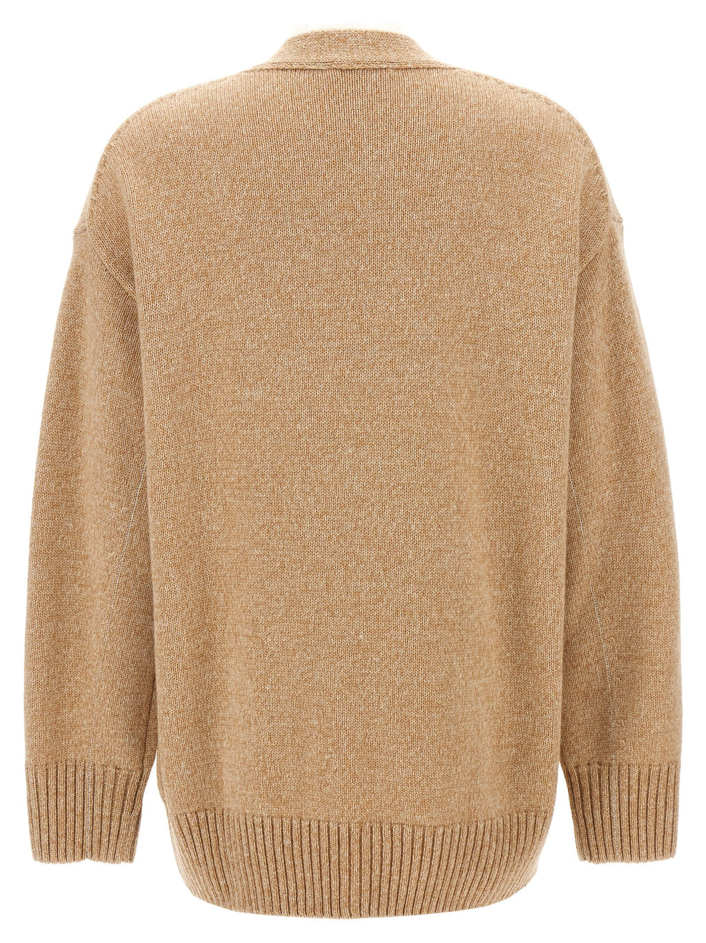 Paco Rabanne Beige Wool Cardigan