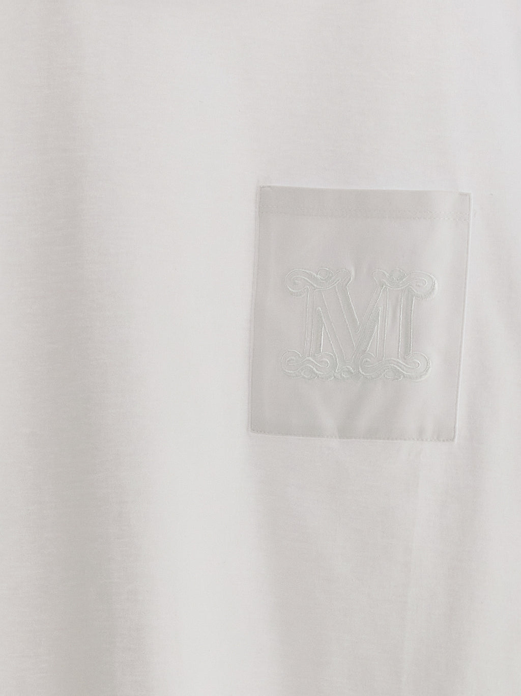 Max Mara White Cotton T-Shirt