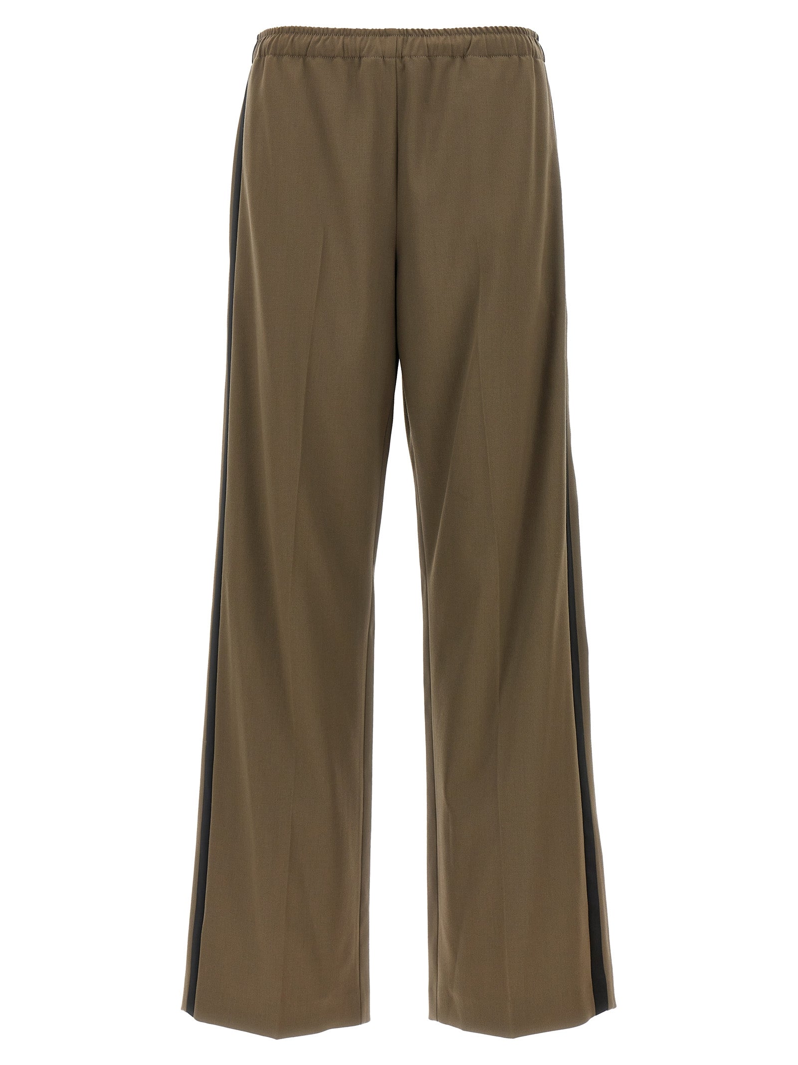 MM6 Maison Margiela Bicolor Polyester Casual Pants