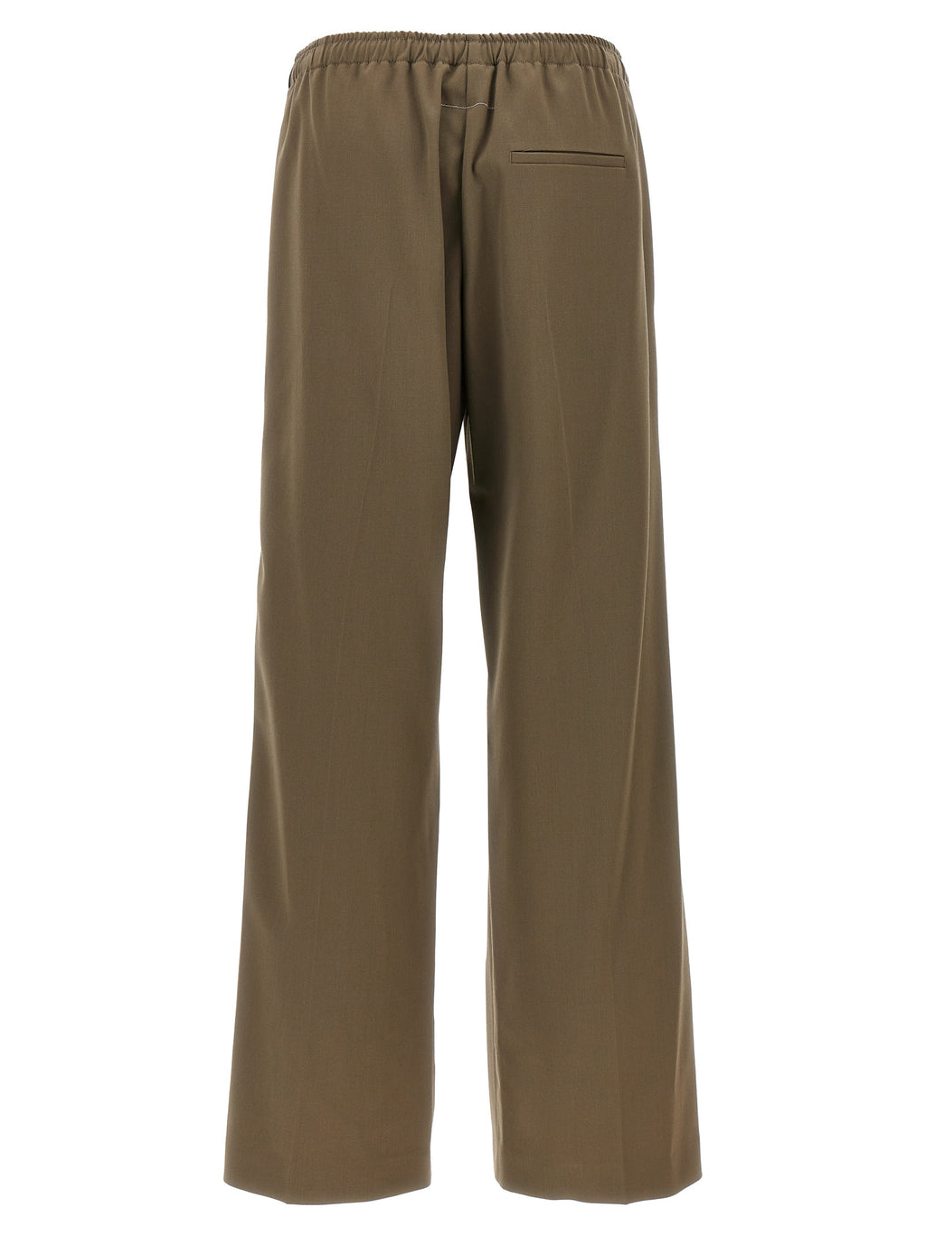 MM6 Maison Margiela Bicolor Polyester Casual Pants