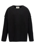 Jil Sander Black Wool Cardigan