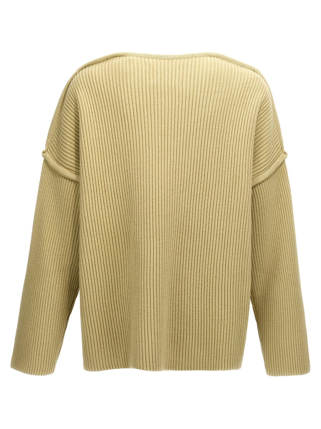 Jil Sander Bicolor Wool Cardigan