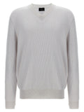 Brioni White Cashmere Cardigan