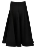 Valentino Garavani Black Virgin Wool Mini Skirt