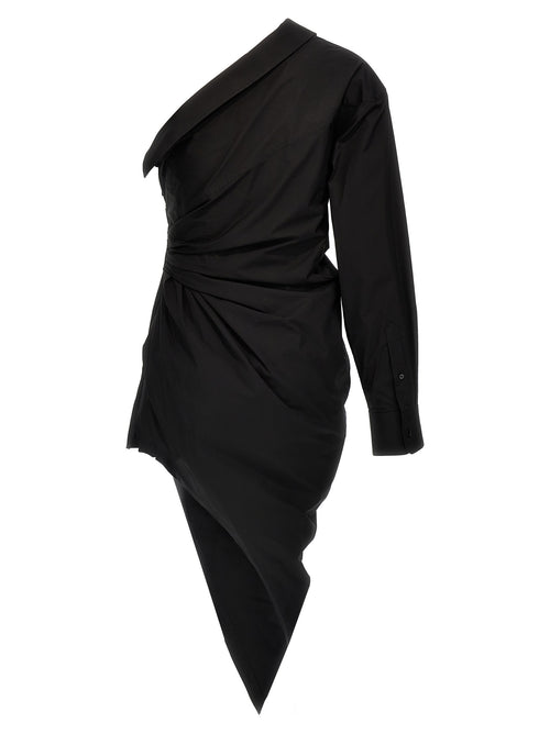 Alexander Wang Black Cotton Short Dress