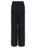 Moschino Black Acetate Casual Pants
