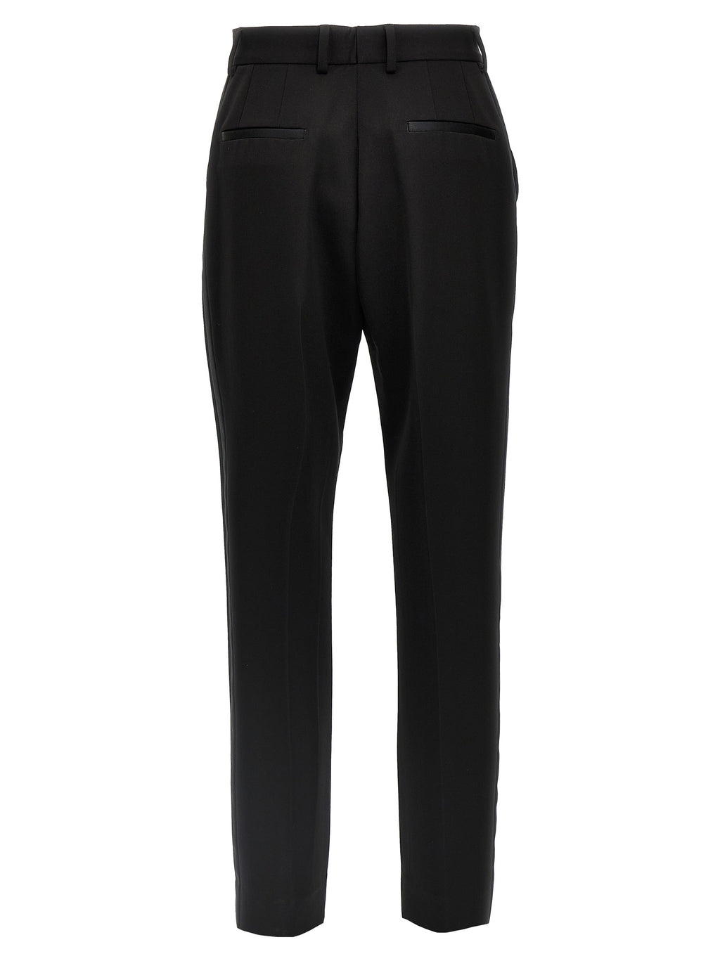 Dolce & Gabbana Black Virgin Wool Tuxedo