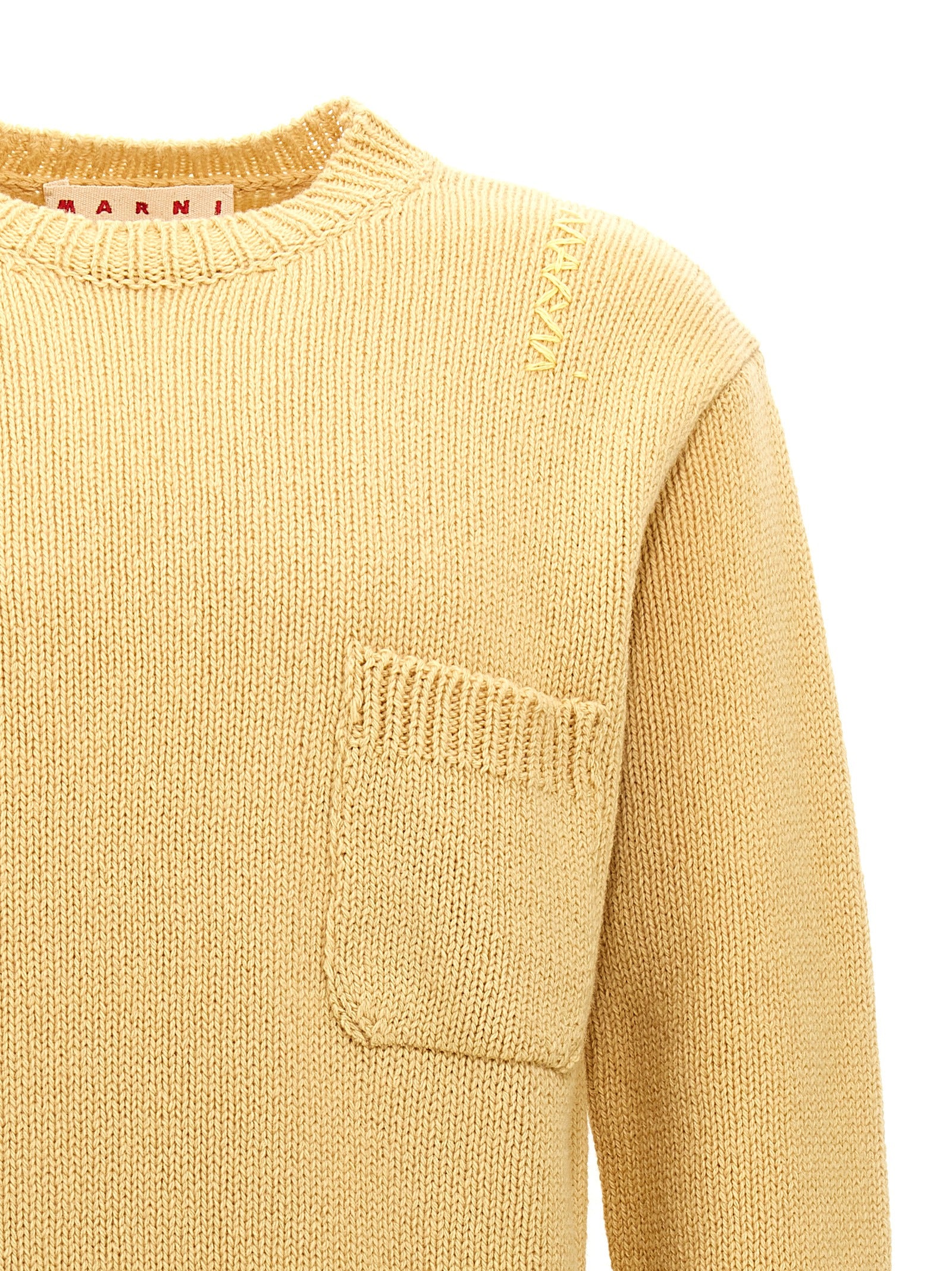 Marni Bicolor Wool Cardigan