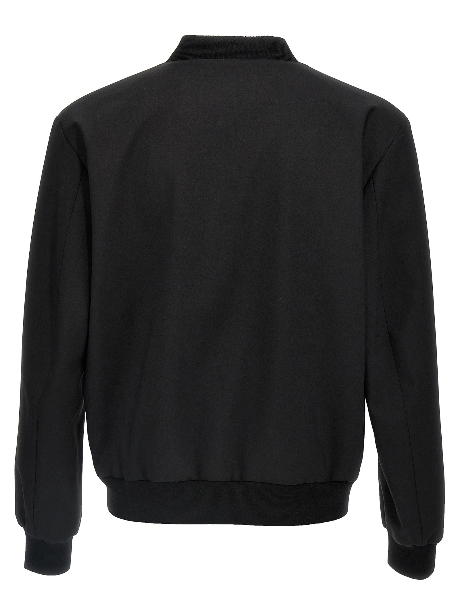 Dsquared² Black Wool Cardigan