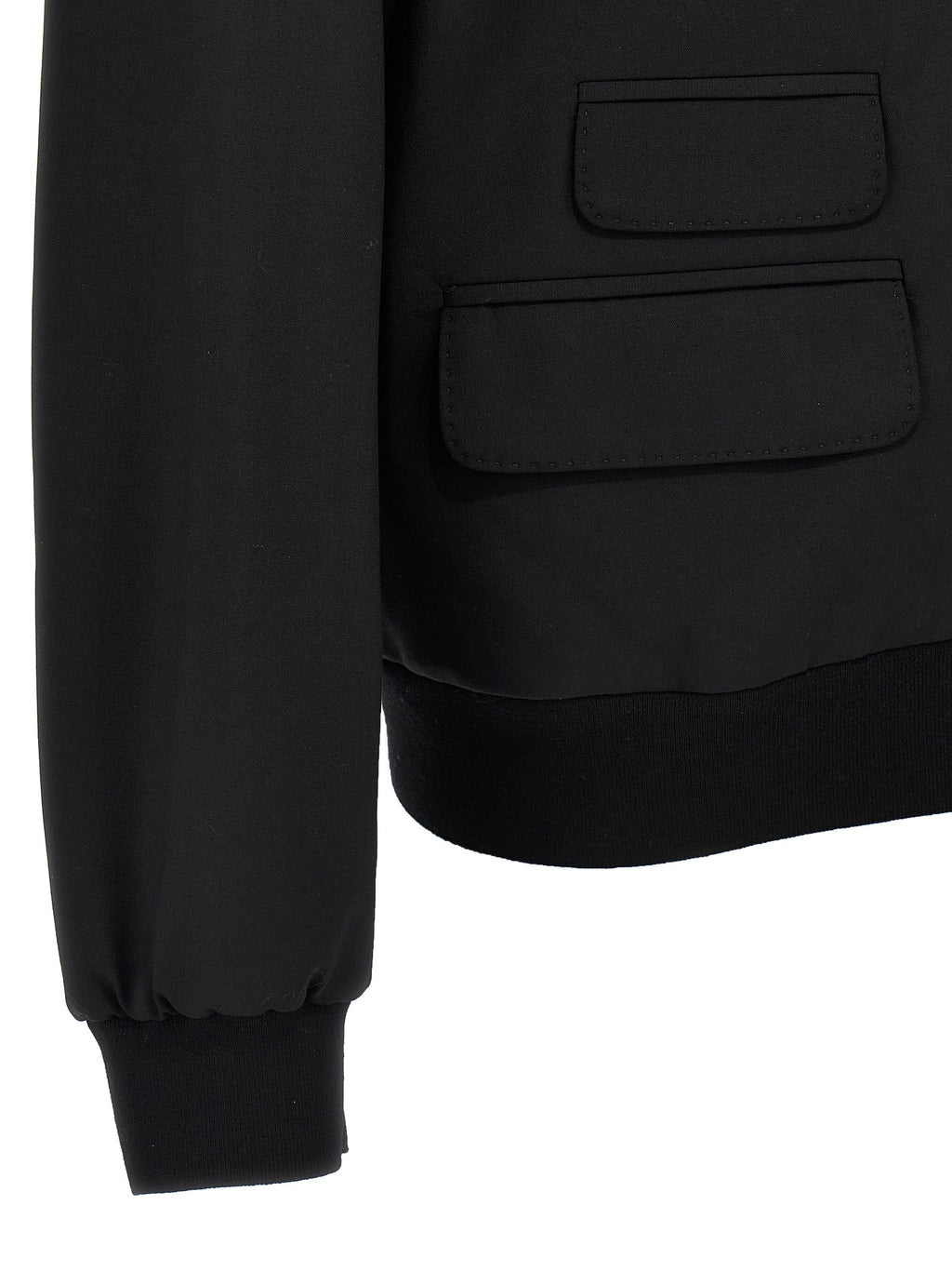Dsquared² Black Wool Cardigan